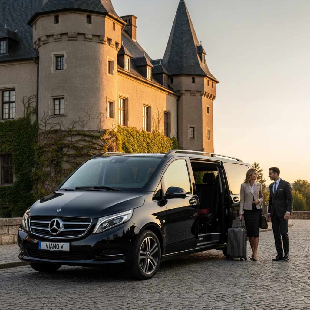People Mover Hire Sydney luxury Mercedes van with chauffeur service